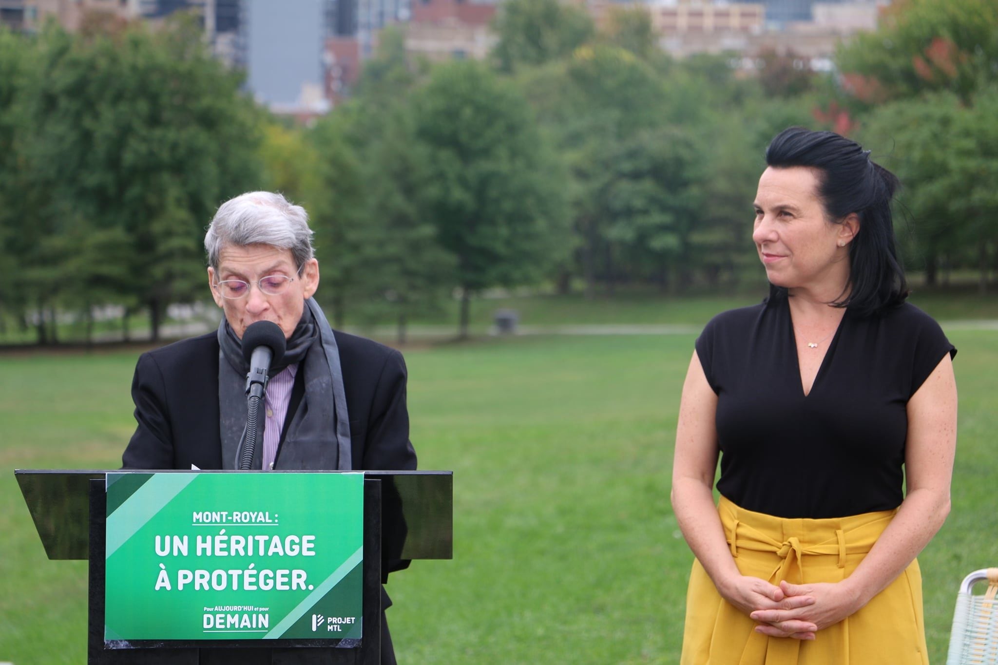 Projet Montréal is committed to protecting the views of Mount Royal and the city's UNESCO status