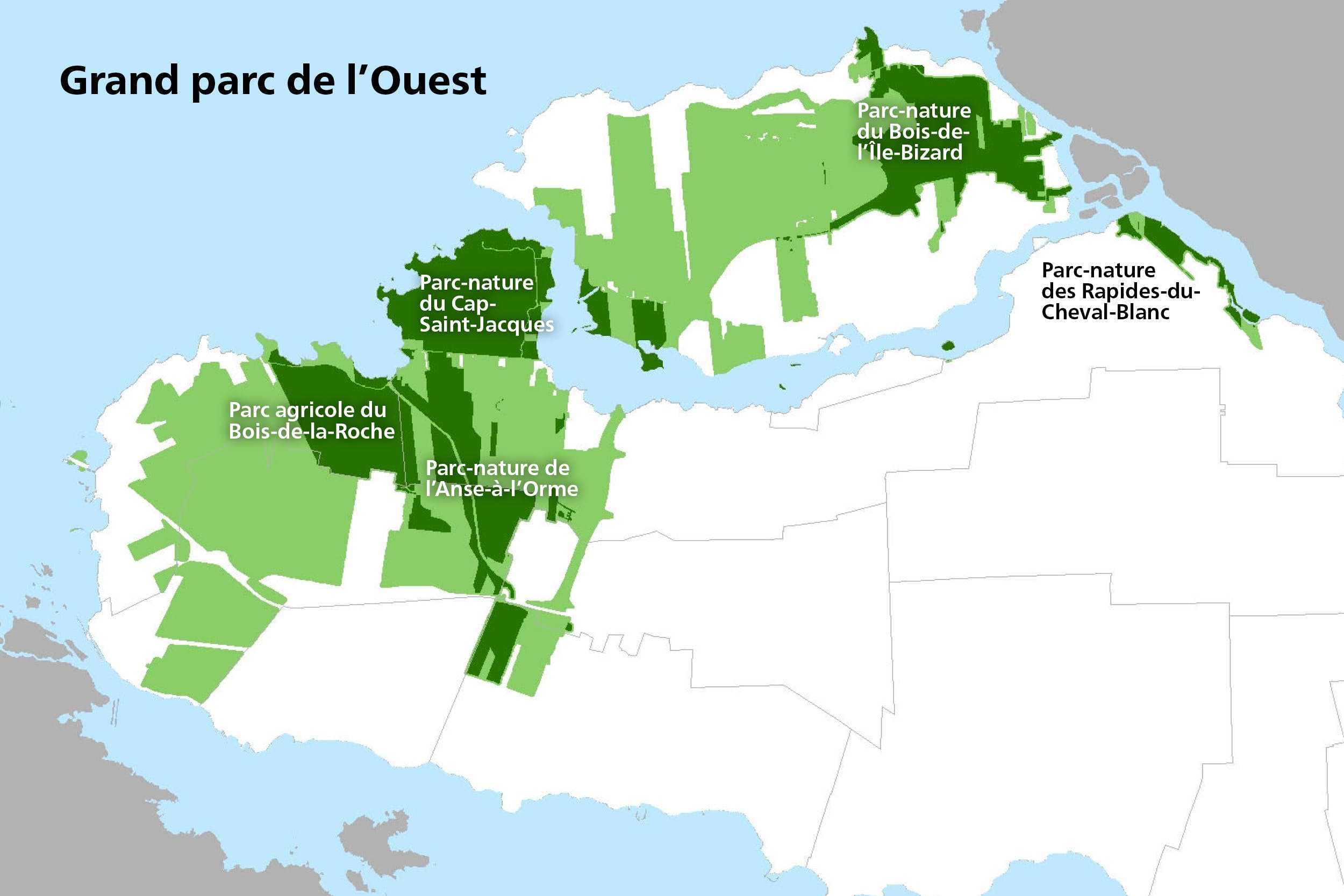 Montréal consolide le Grand parc de l'Ouest à Sainte-Anne-de-Bellevue et y développe un nouveau lien cyclable