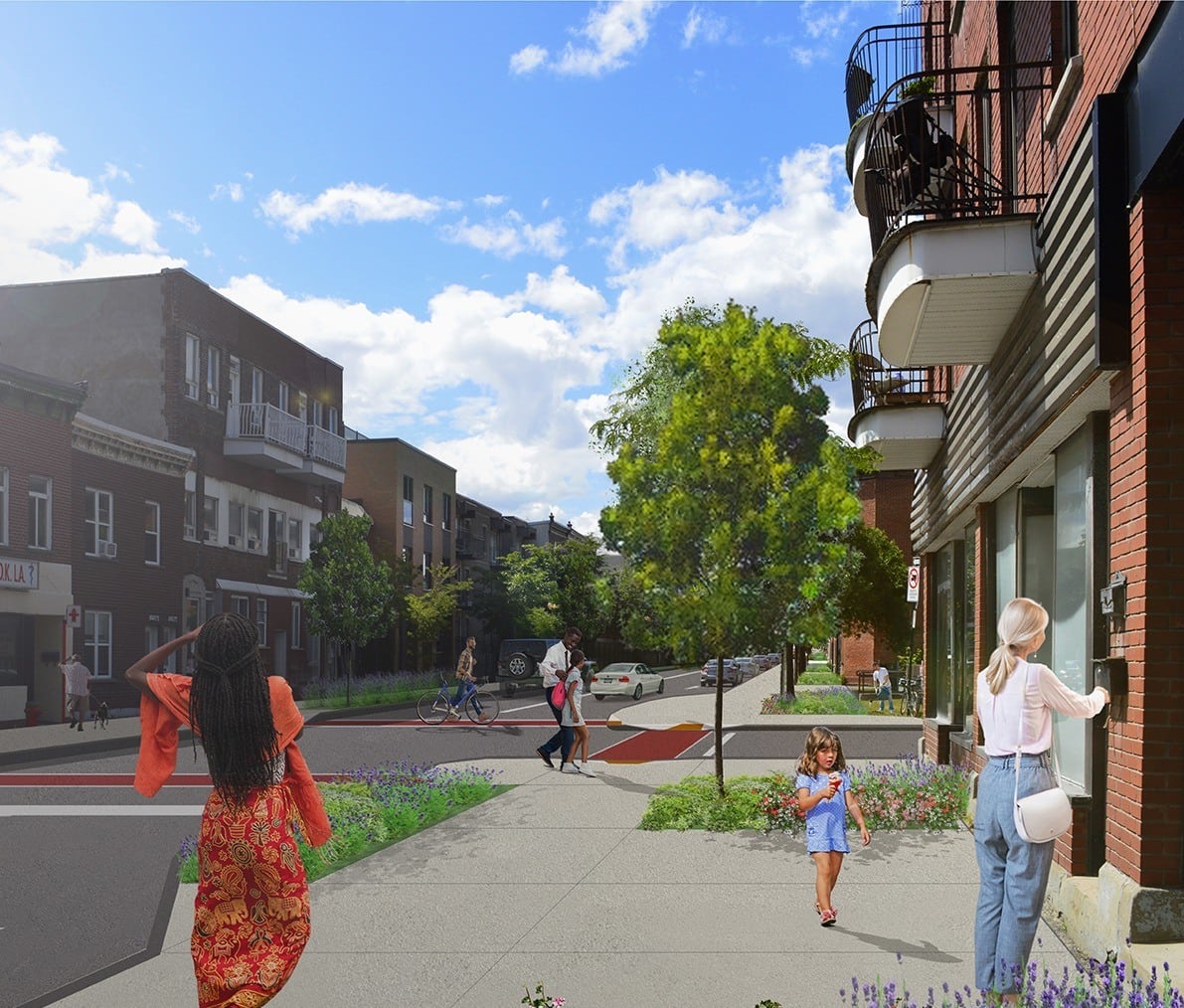 Réaménagement de la rue Frontenac | La Ville de Montréal annonce le concept de réaménagement de la rue Frontenac