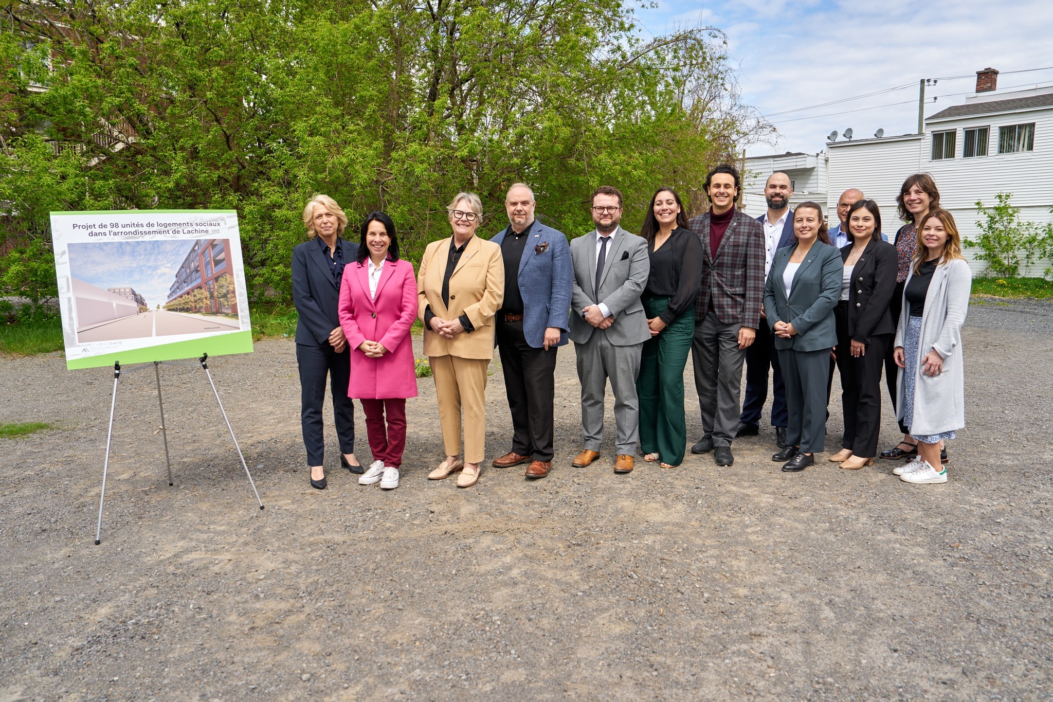 Unveiling of the first real estate project in the Lachine-Est sector