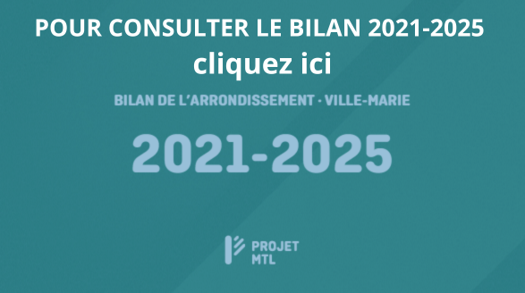 Bilan de l'arondissement Ville-Marie