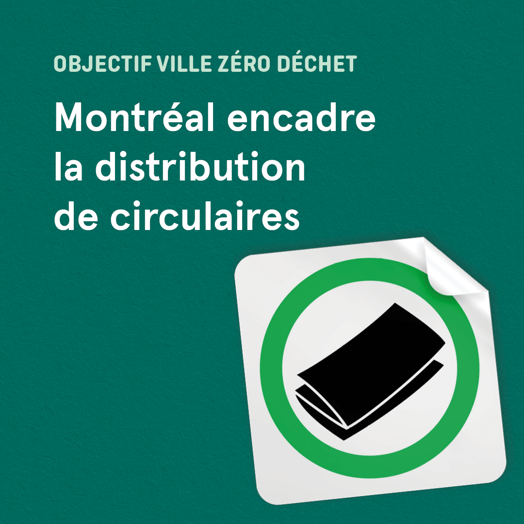 La Ville de Montréal pose un geste fort pour réduire à la source la quantité de papier et de plastique sur son territoire
