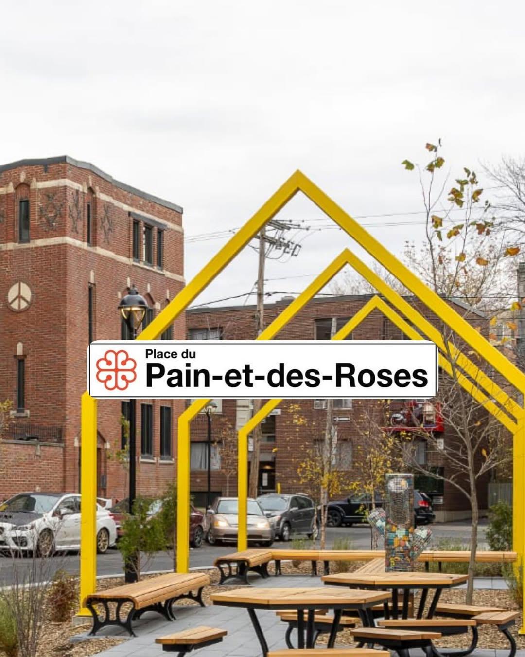The City of Montreal names a public square in honor of the Pain-et-des-Roses March