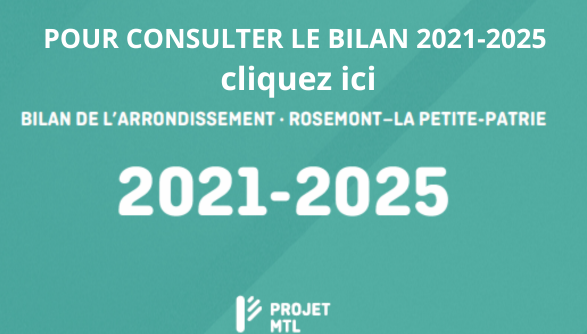 BILAN ROSEMONT PETITE-PATRIE