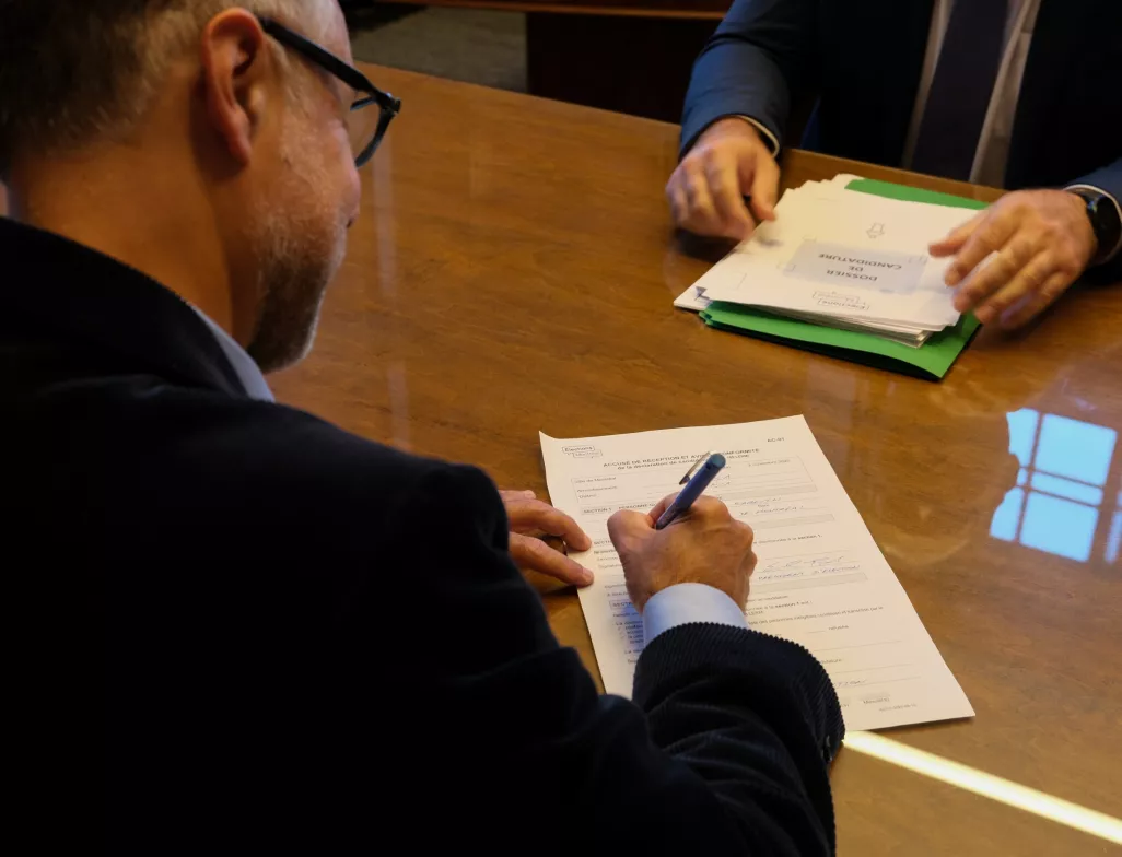 Luc Rabouin dépose officiellement sa candidature et lance la campagne électorale de Projet Montréal 