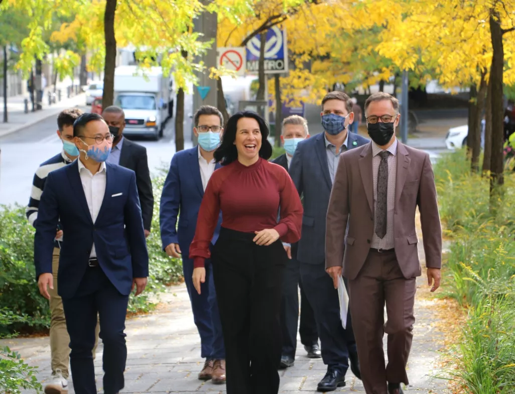 Projet Montréal fera du centre-ville montréalais le plus beau et le plus vert en Amérique