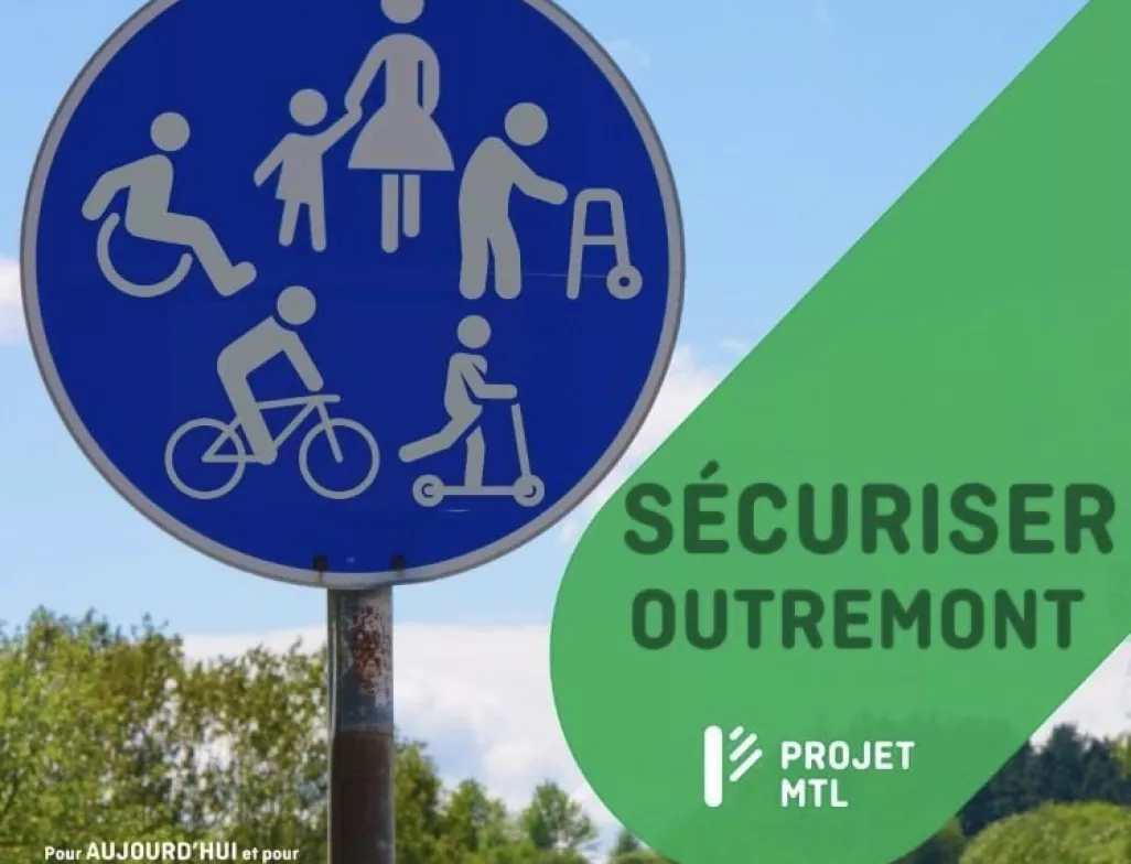 Se déplacer à pied ou en vélo en sécurité partout dans Outremont
