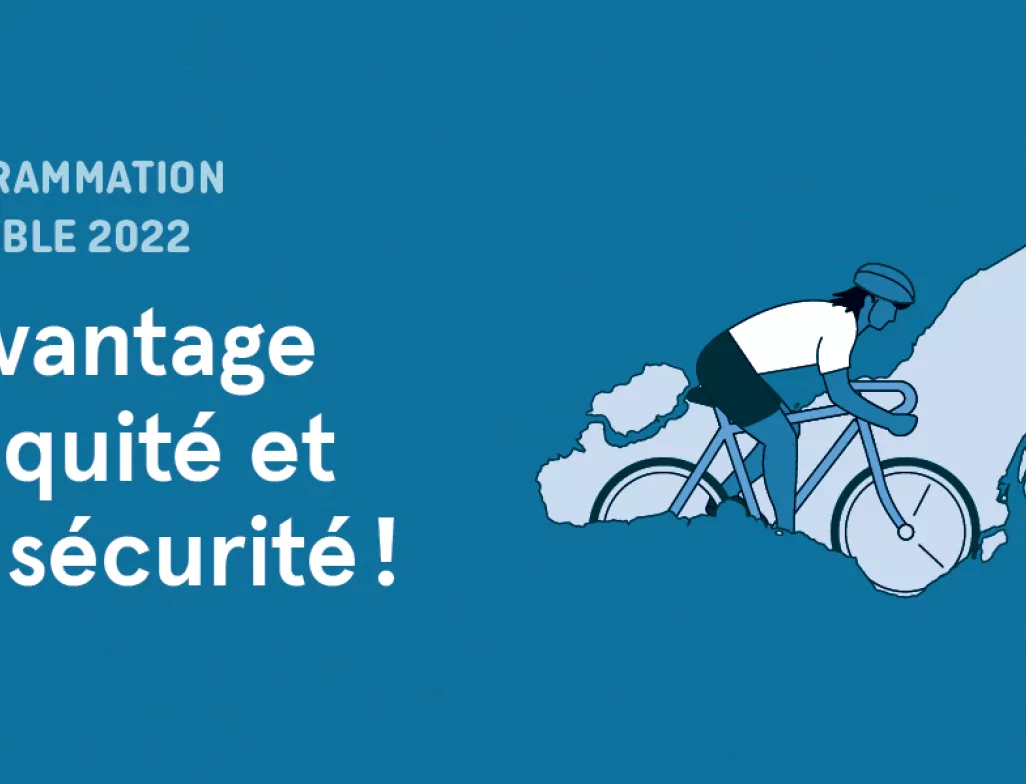 Programmation cyclable 2022 - Une programmation cyclable 2022 sous le thème de l'équité territoriale