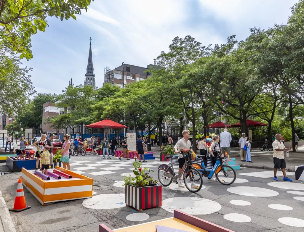 Montréal et ses partenaires toujours mobilisés et en action pour soutenir le secteur du Village et de la place Émilie-Gamelin