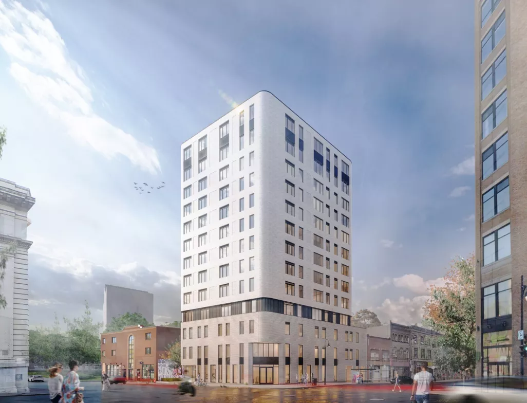 Loger + / The City of Montreal announces a $21.4 million partnership with UTILE to build 670 off-market housing units for students