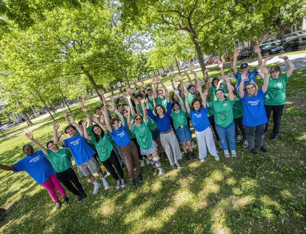 Les patrouilles vertes et bleues vont à la rencontre des Montréalaises et des Montréalais cet été