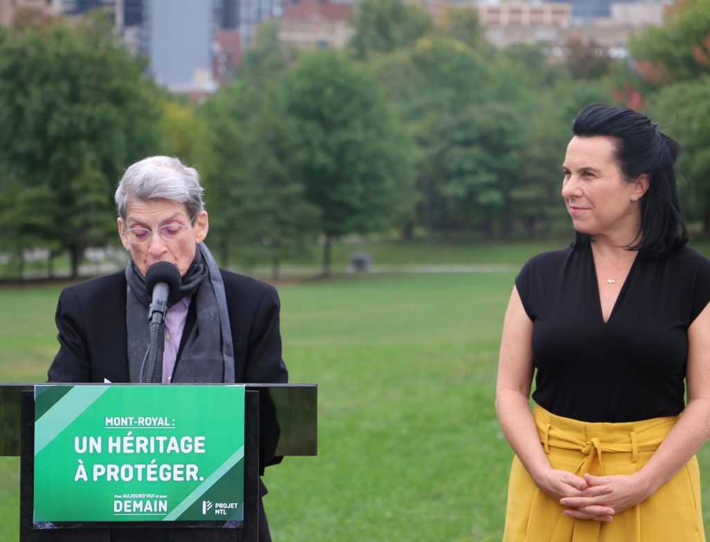 Projet Montréal is committed to protecting the views of Mount Royal and the city's UNESCO status