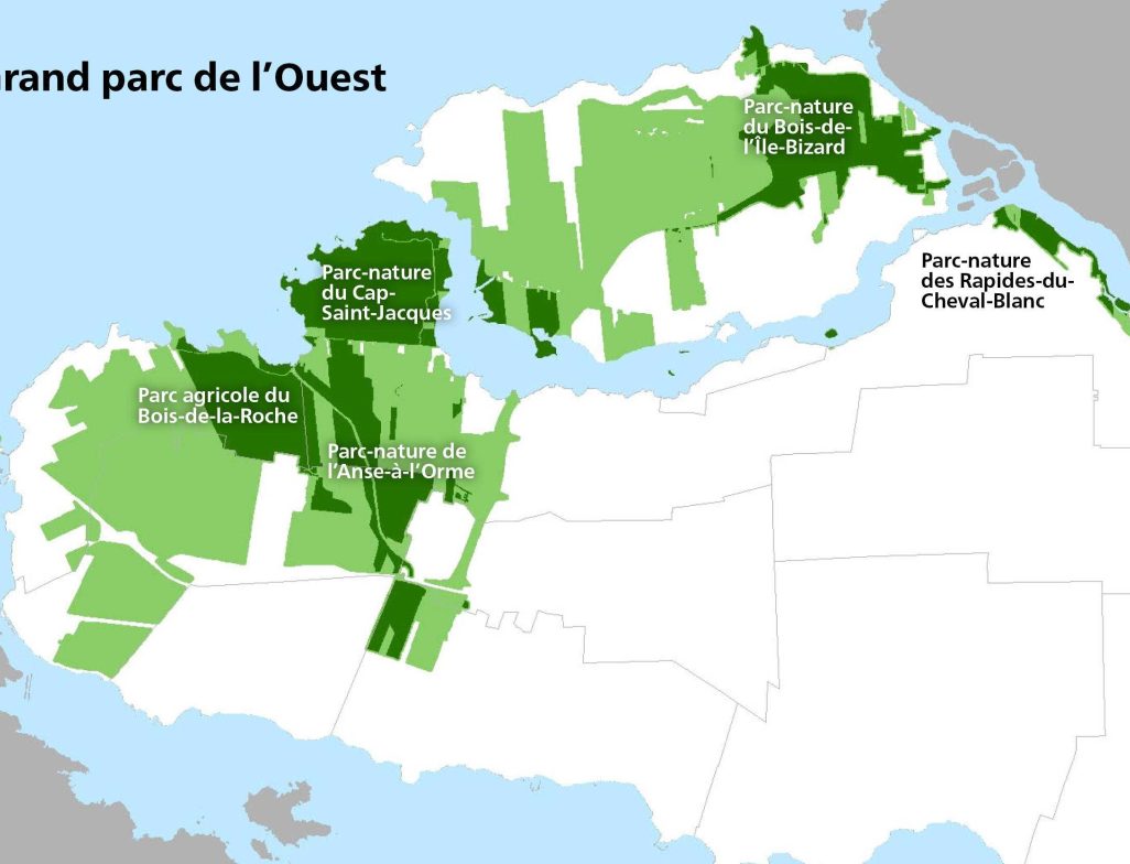 Montréal consolide le Grand parc de l'Ouest à Sainte-Anne-de-Bellevue et y développe un nouveau lien cyclable