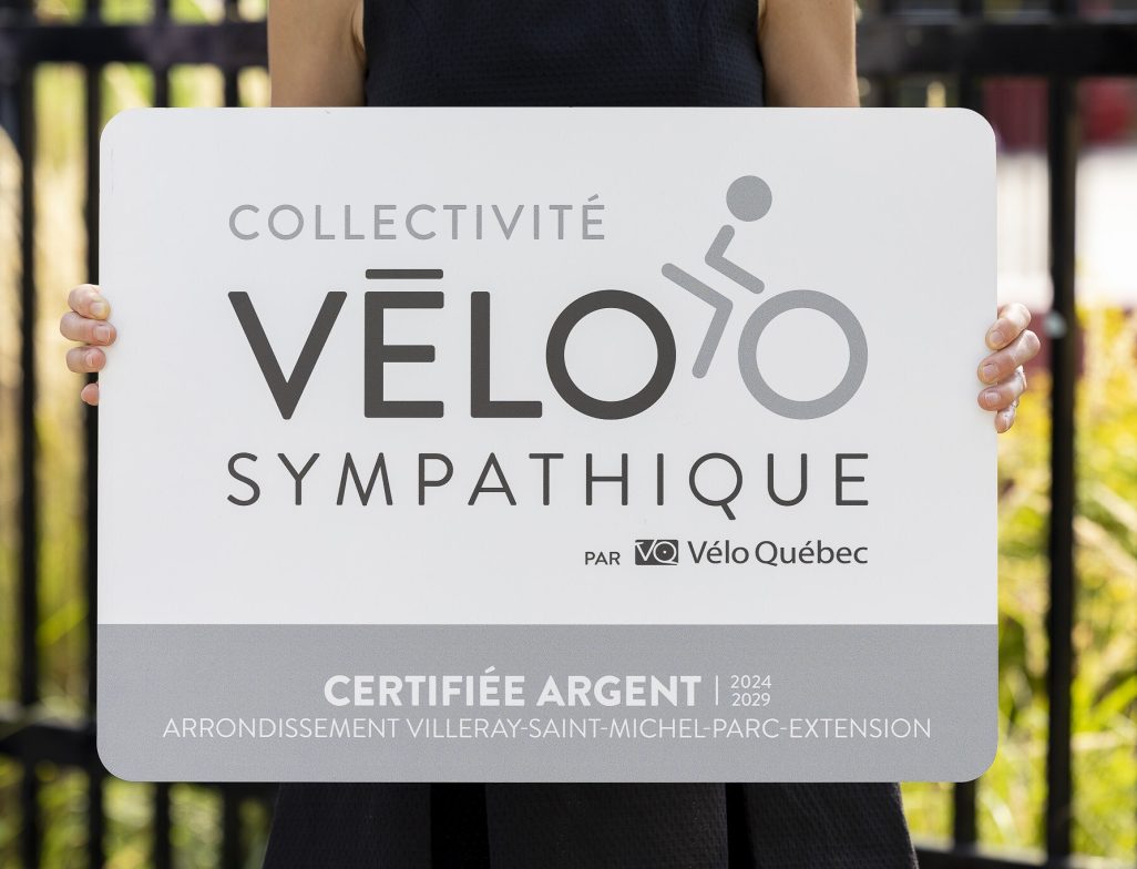 VSP maintenant certifié VÉLOSYMPATHIQUE, niveau argent