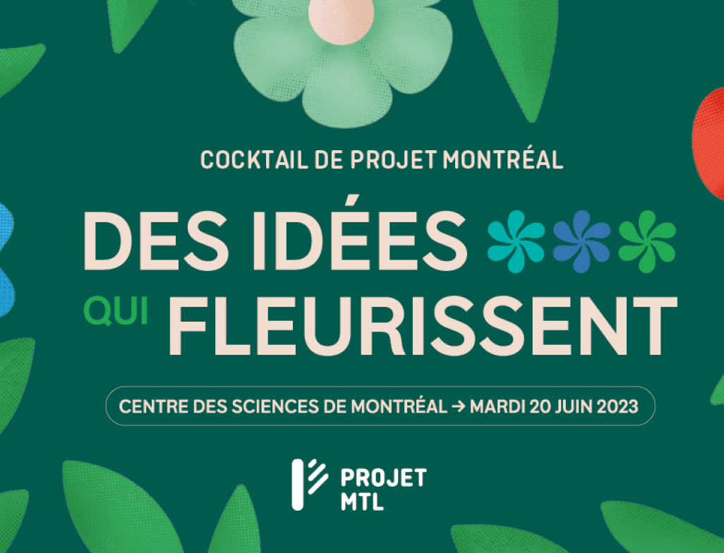 Projet Montréal annonce la date de son cocktail annuel