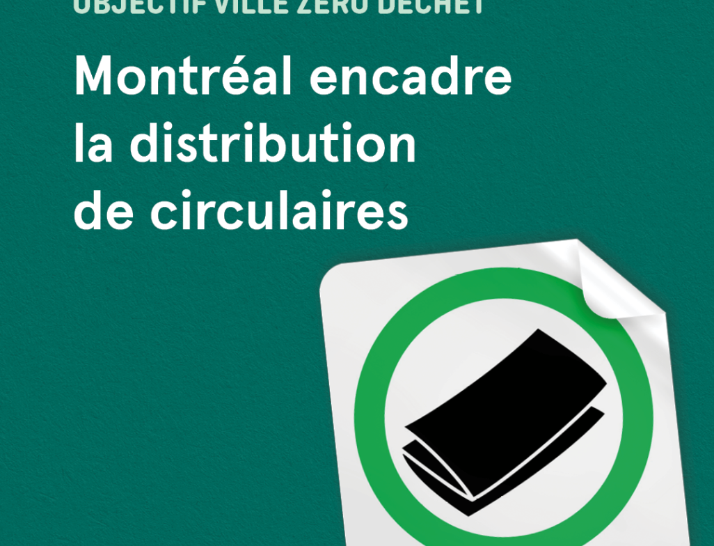 La Ville de Montréal pose un geste fort pour réduire à la source la quantité de papier et de plastique sur son territoire