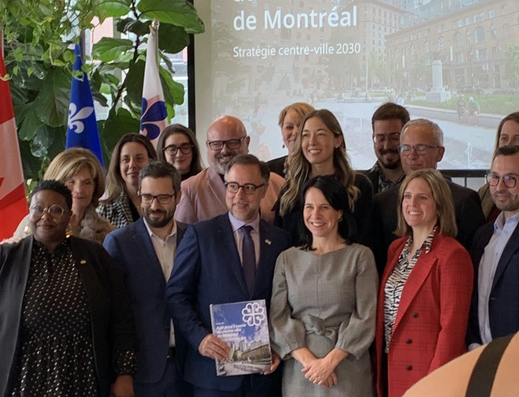 Agir pour l'avenir du centre-ville de la métropole - Montréal dévoile sa vision pour assurer le développement à long terme du centre-ville