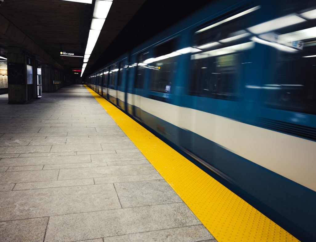 Cortège de Projet Montréal - Mobilisation pour le financement du transport en commun