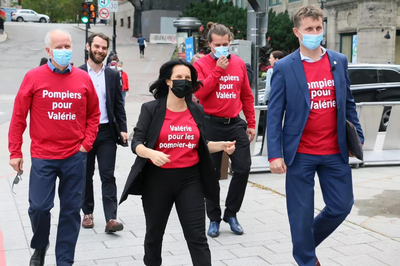 The Montreal Firefighters Association supports Valérie Plante for mayor of Montreal