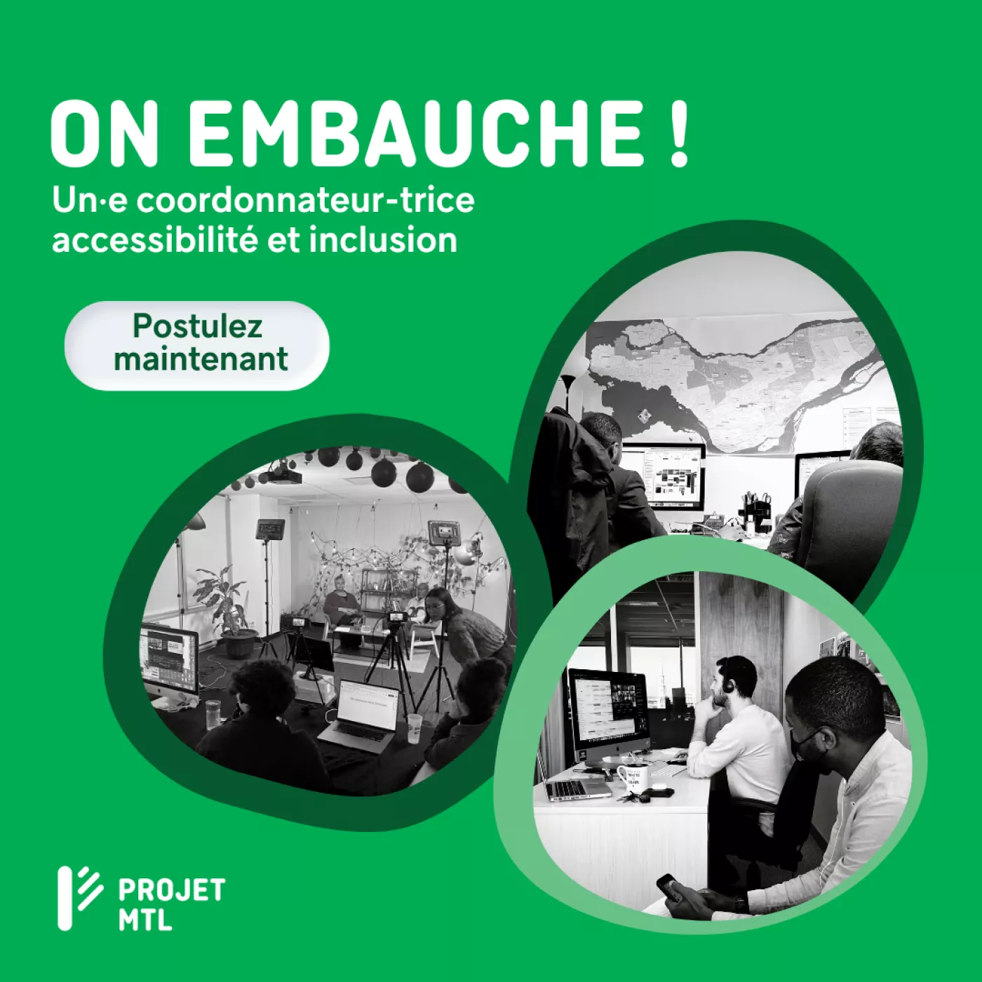 On embauche! Coordonnateur-trice accessibilité et inclusion On embauche! Coordonnateur-trice accessibilité et inclusion
