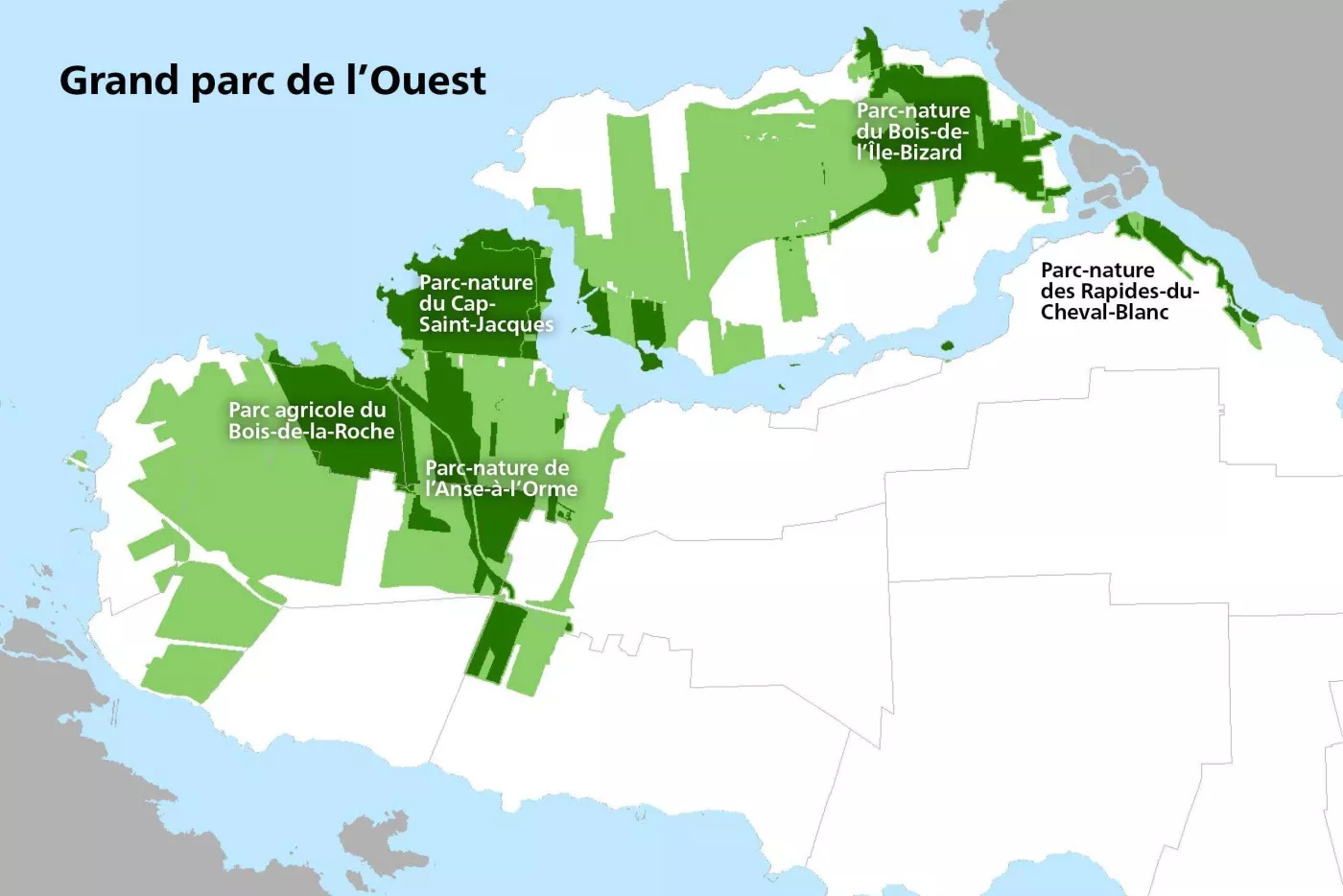 Montréal consolide le Grand parc de l'Ouest à Sainte-Anne-de-Bellevue et y développe un nouveau lien cyclable