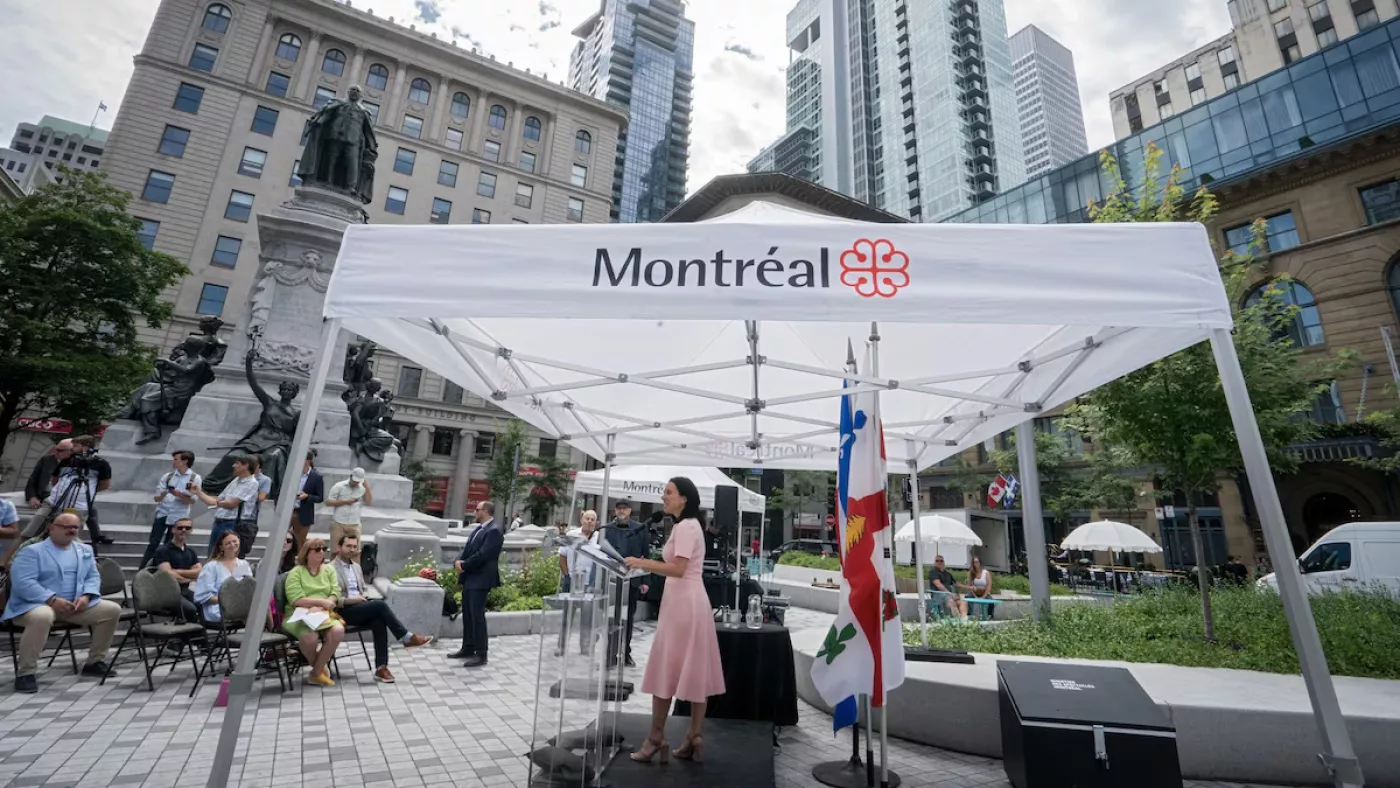 Mission à New York - La mairesse de Montréal se rendra à la Climate Week de New York pour participer à une série d'événements d'importance en lien avec la lutte contre les changements climatiques et la finance durable
