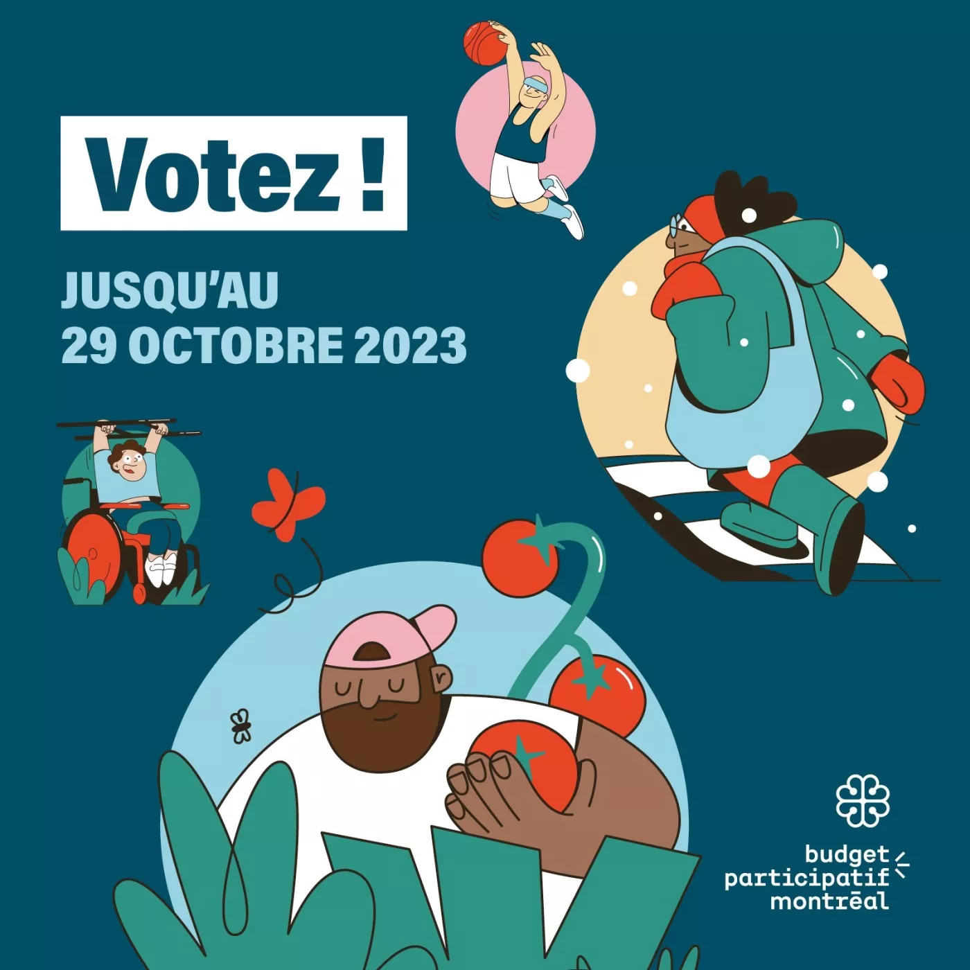 Montréal invite la population à voter pour les projets du 2e budget participatif qu'elle souhaite voir se réaliser en ville