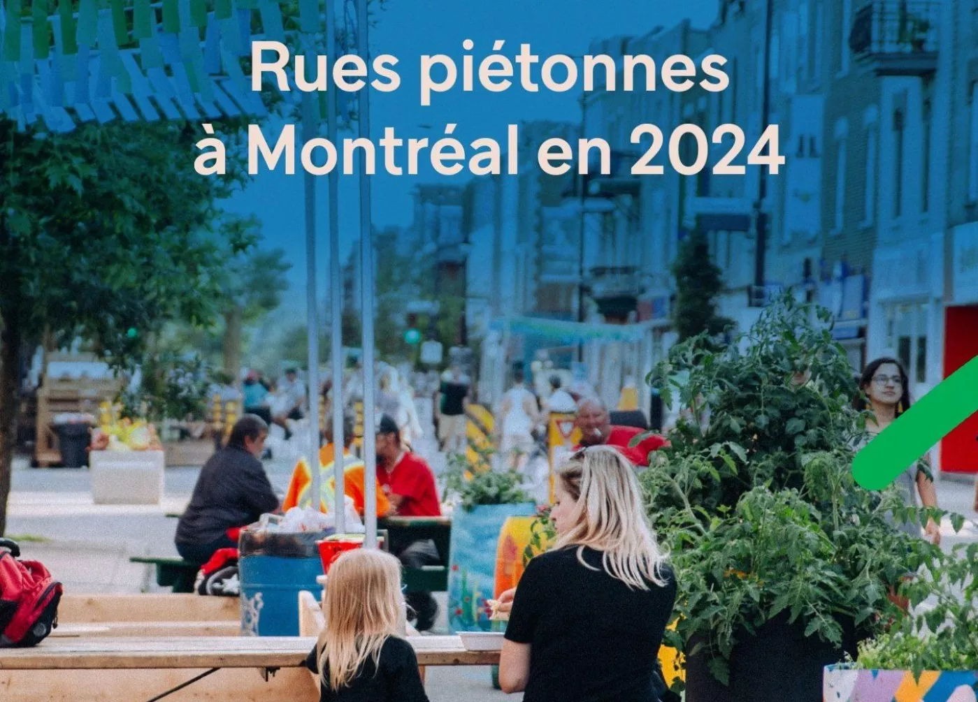 Les rues piétonnes qui font la renommée locale et internationale de Montréal sont de retour cet été!